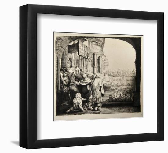 Saint Pierre Guerissant le Paralylique (B94)-Amand Durand-Framed Collectable Print