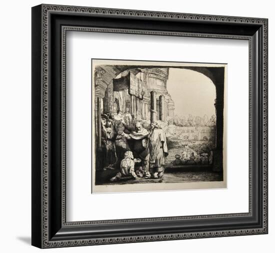 Saint Pierre Guerissant le Paralylique (B94)-Amand Durand-Framed Collectable Print