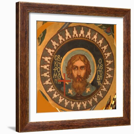 Saint Prince Roman Olegovich of Ryazan, 1885-1896-Viktor Mikhaylovich Vasnetsov-Framed Giclee Print