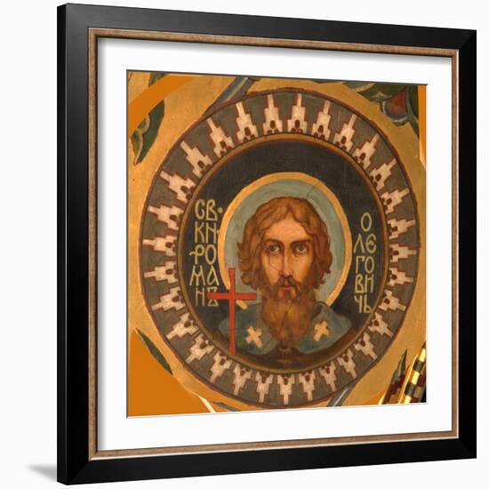 Saint Prince Roman Olegovich of Ryazan, 1885-1896-Viktor Mikhaylovich Vasnetsov-Framed Giclee Print