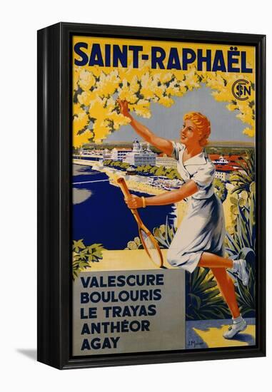 Saint-Raphael, circa 1930-J. Munier-Framed Premier Image Canvas