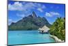 Saint Regis Bora Bora Resort, Bora Bora, French Polynesia, South Seas Pr-Norbert Eisele-Hein-Mounted Photographic Print