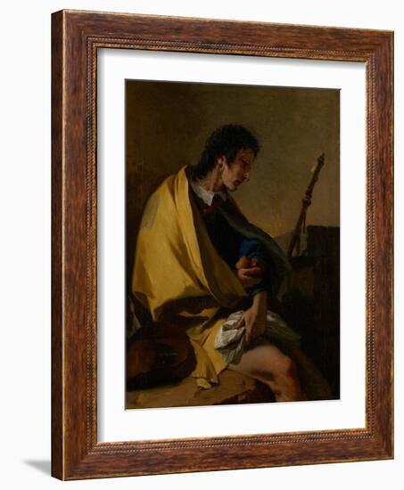 Saint Roch, C.1730-35-Giovanni Battista Tiepolo-Framed Giclee Print