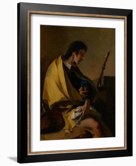 Saint Roch, C.1730-35-Giovanni Battista Tiepolo-Framed Giclee Print