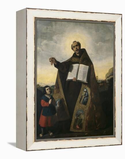 Saint Romanus of Antioch and Saint Barulas, 1638-Francisco de Zurbaran-Framed Premier Image Canvas