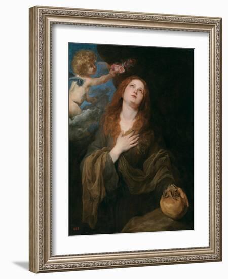 Saint Rosalia-Anthony Van Dyck-Framed Giclee Print