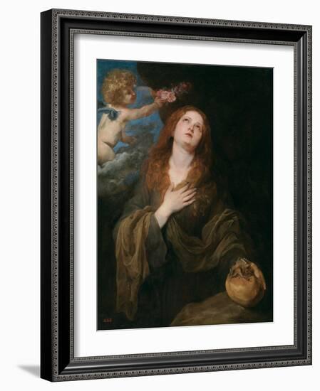 Saint Rosalia-Anthony Van Dyck-Framed Giclee Print