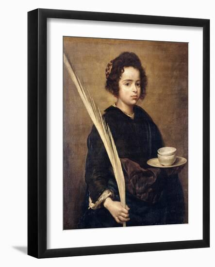 Saint Rufina-Diego Velazquez-Framed Giclee Print