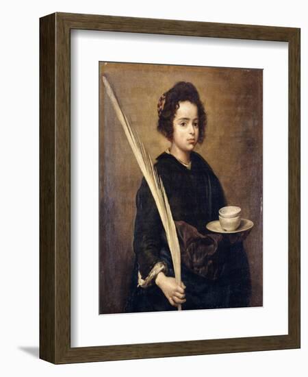 Saint Rufina-Diego Velazquez-Framed Giclee Print