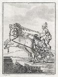 Four-Horse-Power Chariot of the Kind Used in Racing-Saint-sauveur-Premium Giclee Print