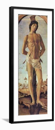 Saint Sebastian, 1474-Sandro Botticelli-Framed Giclee Print