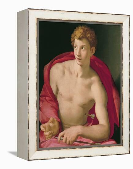 Saint Sebastian, 1533-Agnolo Bronzino-Framed Premier Image Canvas