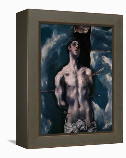 Saint Sebastian, 1610-1614-El Greco-Framed Premier Image Canvas