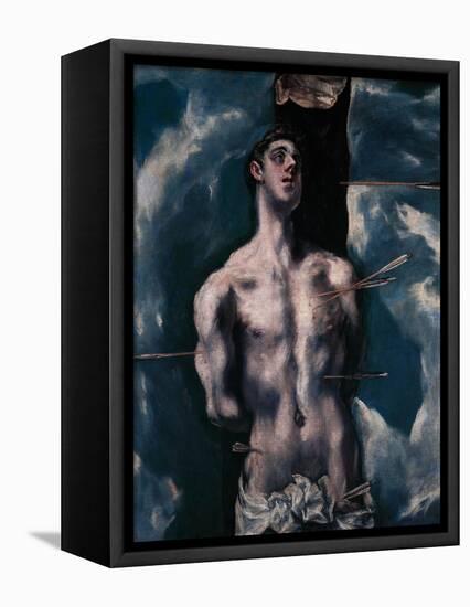 Saint Sebastian, 1610-1614-El Greco-Framed Premier Image Canvas