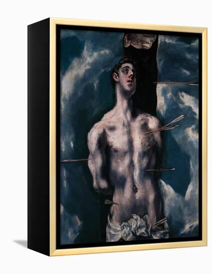 Saint Sebastian, 1610-1614-El Greco-Framed Premier Image Canvas