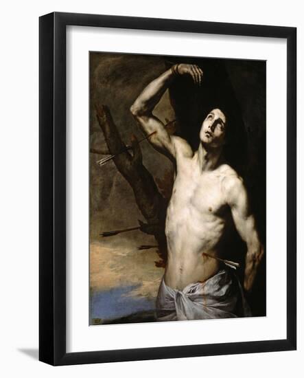 Saint Sebastian, 1636-Jusepe de Ribera-Framed Giclee Print