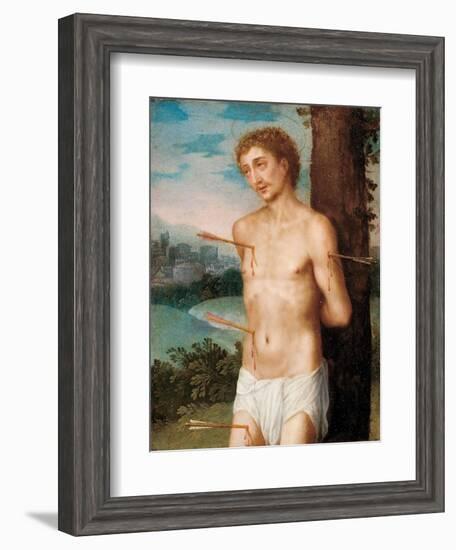 Saint Sebastian, after 1603-Juan Sanchez Cotan-Framed Giclee Print