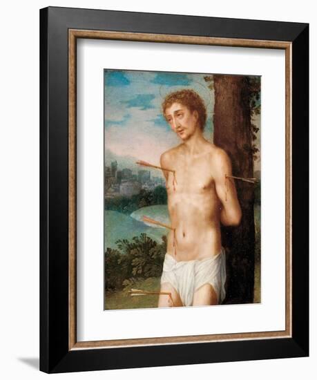 Saint Sebastian, after 1603-Juan Sanchez Cotan-Framed Giclee Print