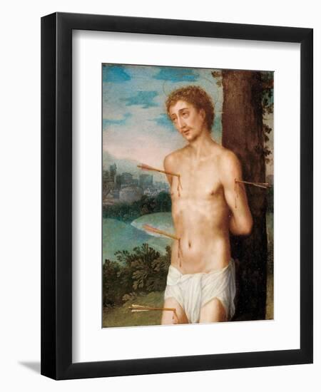 Saint Sebastian, after 1603-Juan Sanchez Cotan-Framed Giclee Print