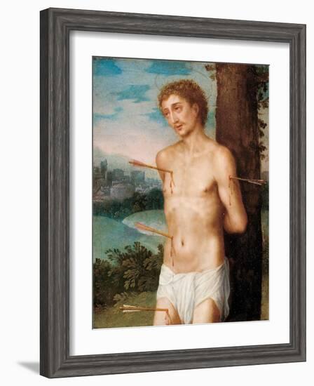 Saint Sebastian, after 1603-Juan Sanchez Cotan-Framed Giclee Print