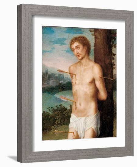 Saint Sebastian, after 1603-Juan Sanchez Cotan-Framed Giclee Print