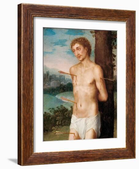 Saint Sebastian, after 1603-Juan Sanchez Cotan-Framed Giclee Print