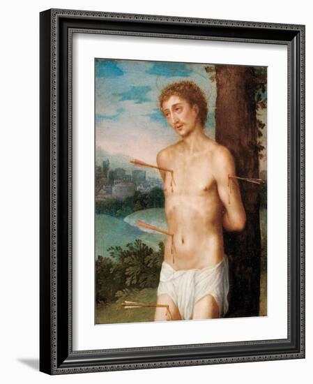 Saint Sebastian, after 1603-Juan Sanchez Cotan-Framed Giclee Print