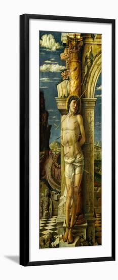 Saint Sebastian (around 1460)-Andrea Mantegna-Framed Giclee Print