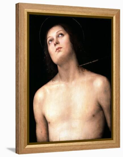 Saint Sebastian, Between 1493 and 1494-Perugino-Framed Premier Image Canvas