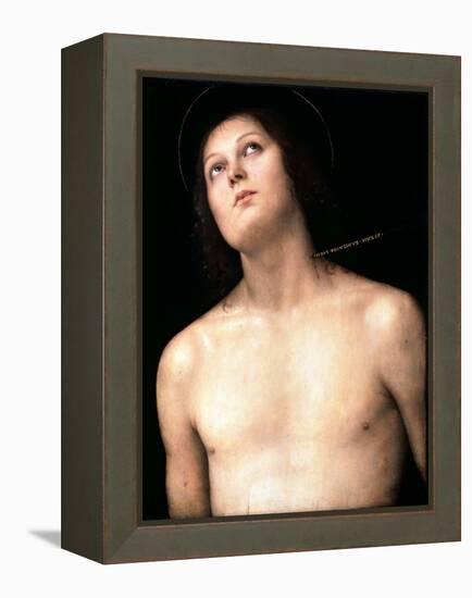 Saint Sebastian, Between 1493 and 1494-Perugino-Framed Premier Image Canvas