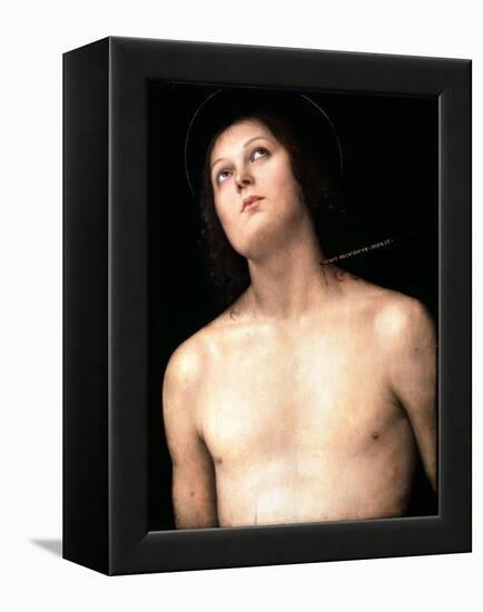 Saint Sebastian, Between 1493 and 1494-Perugino-Framed Premier Image Canvas