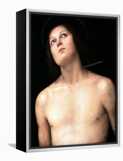 Saint Sebastian, Between 1493 and 1494-Perugino-Framed Premier Image Canvas