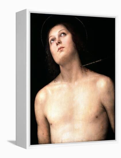 Saint Sebastian, Between 1493 and 1494-Perugino-Framed Premier Image Canvas