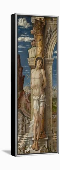 Saint Sebastian, Ca 1459-Andrea Mantegna-Framed Premier Image Canvas