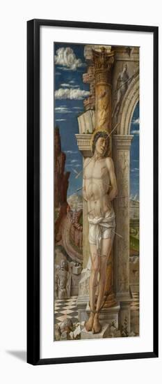 Saint Sebastian, Ca 1459-Andrea Mantegna-Framed Giclee Print