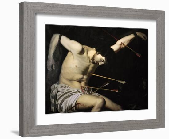 Saint Sebastian, Ca. 1623-Gerrit van Honthorst-Framed Giclee Print