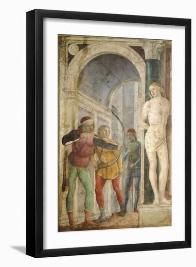 Saint Sebastian, Circa 1489-Vincenzo Foppa-Framed Giclee Print