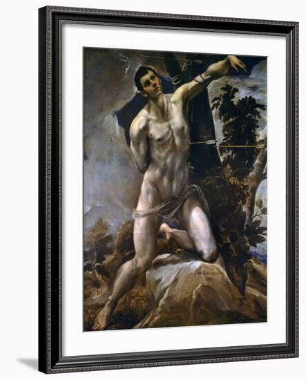 Saint Sebastian-El Greco-Framed Giclee Print