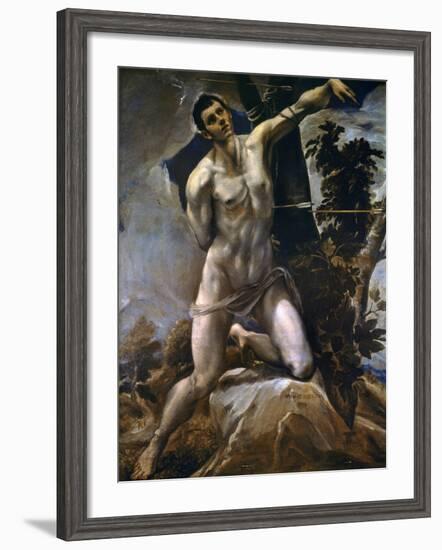 Saint Sebastian-El Greco-Framed Giclee Print