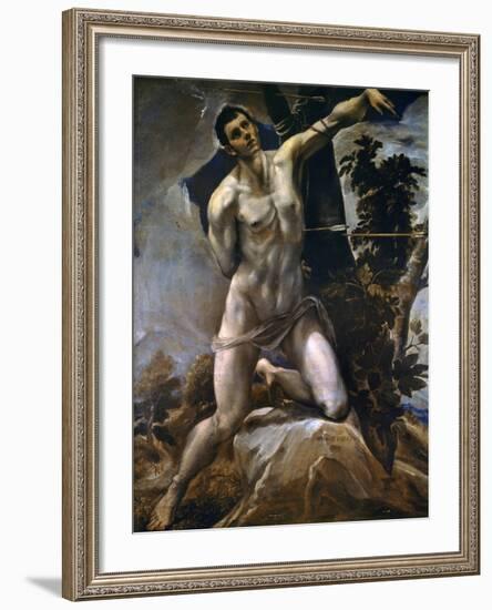 Saint Sebastian-El Greco-Framed Giclee Print