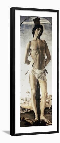 Saint Sebastian-Sandro Botticelli-Framed Giclee Print