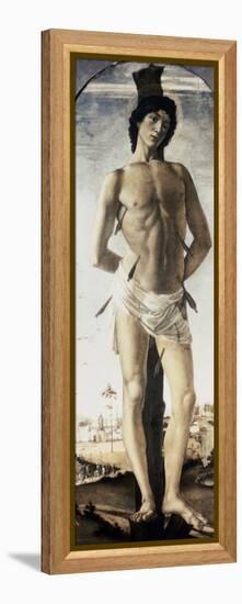 Saint Sebastian-Sandro Botticelli-Framed Premier Image Canvas