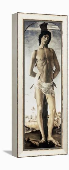 Saint Sebastian-Sandro Botticelli-Framed Premier Image Canvas