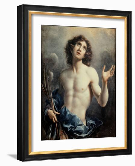 Saint Sebastian-Carlo Dolci-Framed Giclee Print