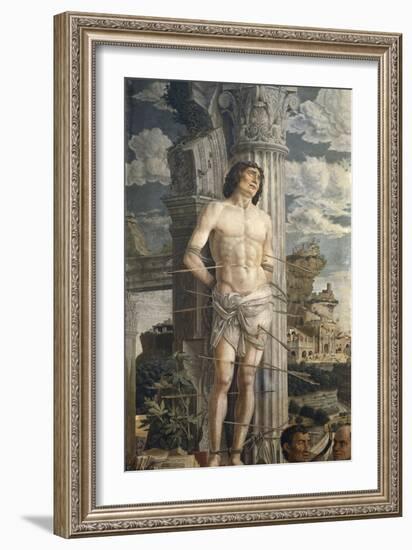 Saint Sebastian-Andrea Mantegna-Framed Art Print