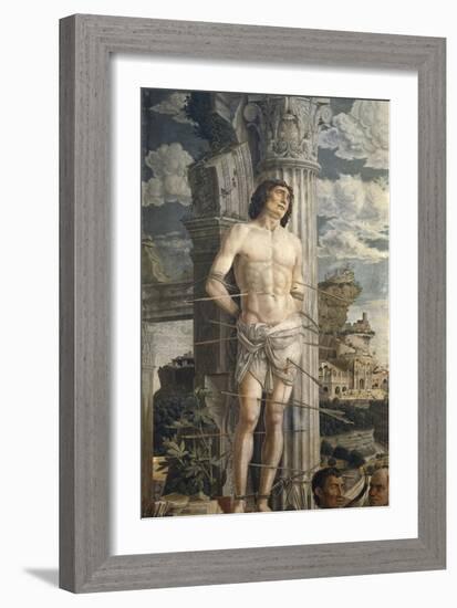 Saint Sebastian-Andrea Mantegna-Framed Art Print