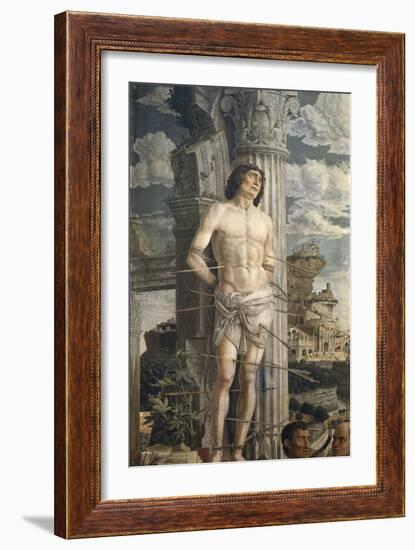 Saint Sebastian-Andrea Mantegna-Framed Art Print