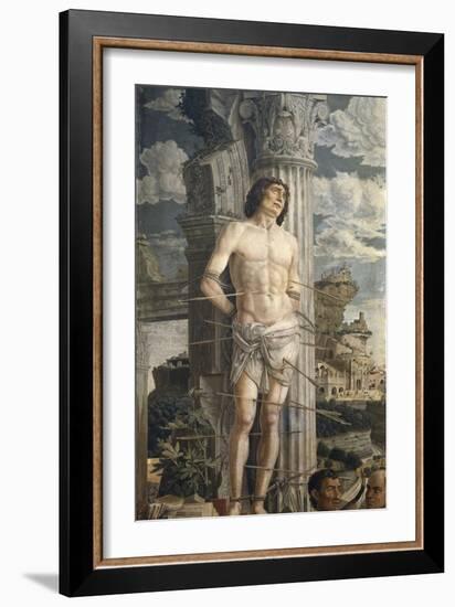 Saint Sebastian-Andrea Mantegna-Framed Art Print