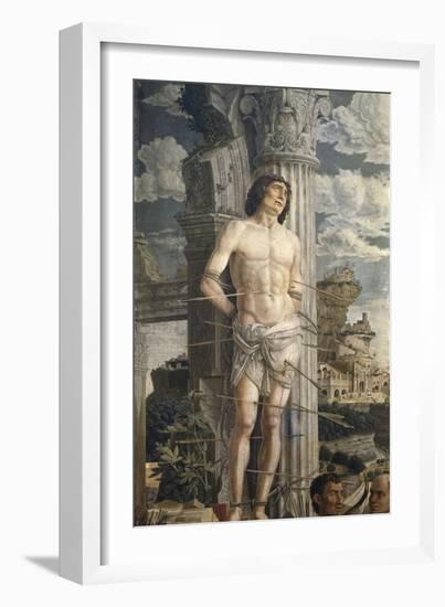 Saint Sebastian-Andrea Mantegna-Framed Art Print