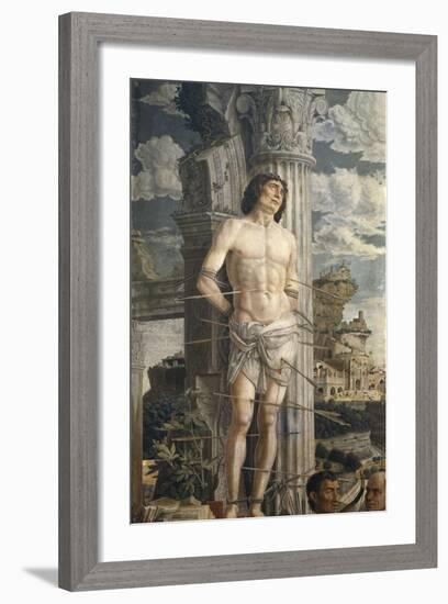 Saint Sebastian-Andrea Mantegna-Framed Art Print